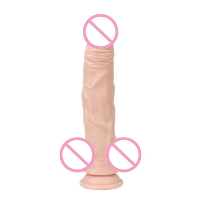 Pvc Marrón Hombre Realista Dildo Silicona Grande Dildo de Succión Fuerte Taza Manos libres