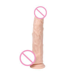 Pvc Marrón Hombre Realista Dildo Silicona Grande Dildo de Succión Fuerte Taza Manos libres