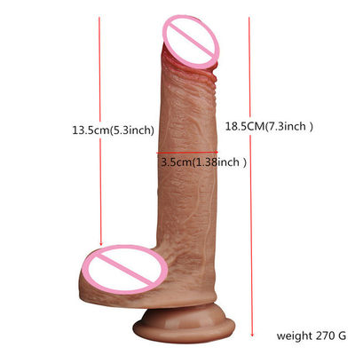 El pene masculino líquido de silicona con las manos libres Super realista con las manos libres 350g