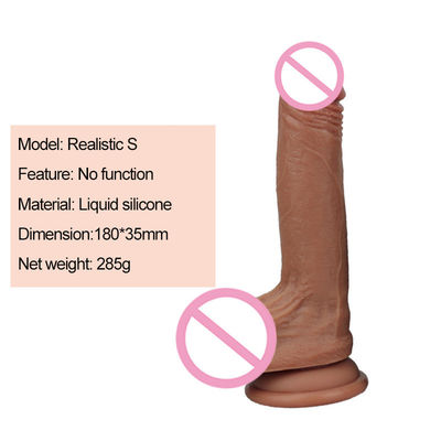 El pene masculino líquido de silicona con las manos libres Super realista con las manos libres 350g