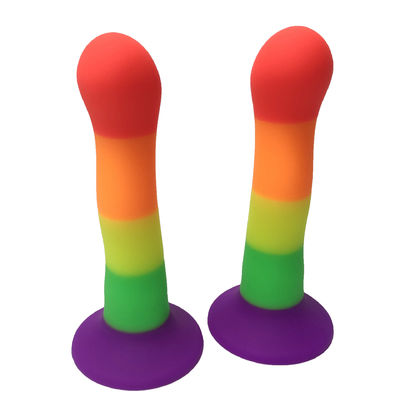 Dildo líquido de silicona de goma de silicona impermeable 18 x 4cm enorme realista