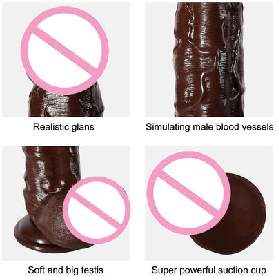 10 pulgadas Xxl Realista Dildos Doble Dildos Personalizados Gummy Real Siento Gordo Perro Pollo
