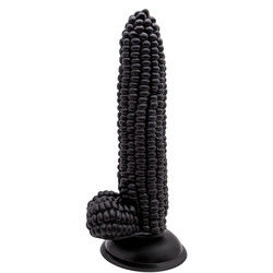 Enormecedorildo realista en forma de maíz pene de maíz de mazorca dildo 245g