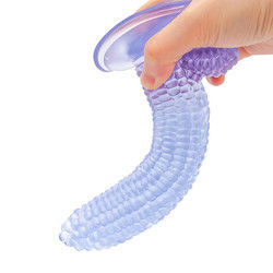 Enormecedorildo realista en forma de maíz pene de maíz de mazorca dildo 245g
