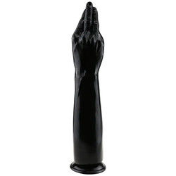 Dibujo de mano de goma de PVC Tentáculo juguetes sexuales enorme mano de puño Dibujo trasero pene