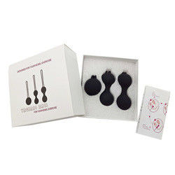 Bolos de Kegel de acoplamiento Vibrator de silicona Ejercicio Vagina Pesos de Kegel para mujeres