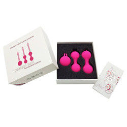 Bolos de Kegel de acoplamiento Vibrator de silicona Ejercicio Vagina Pesos de Kegel para mujeres