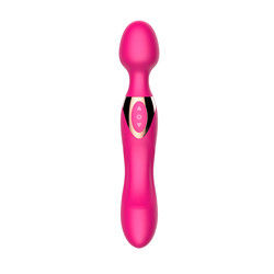 22CM Mujeres personales AV Varita ODM 300g Vibrator del clítoris Masajista de varita recargable