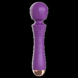 Adultos Femenino G-Spot Stick Cuerpo Control remoto Estimulador del clítoris Masajista del cuerpo Varita