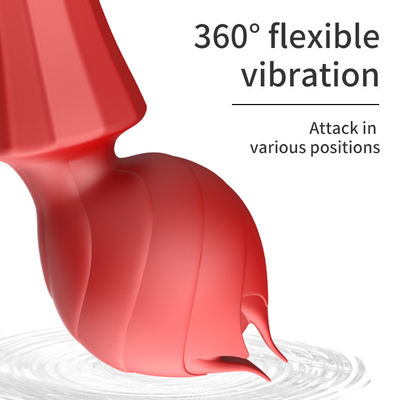 Cargador USB Vibrator de punto G grande 24cm Vibrator de mano de coño sexy 238g