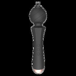 Cargador USB Vibrator de punto G grande 24cm Vibrator de mano de coño sexy 238g