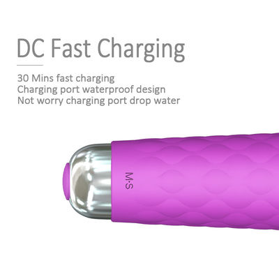 Dispositivo de masaje de vibración de 8 velocidades 205mm G Spot Vibrator de juguete sexual cuerpo coño