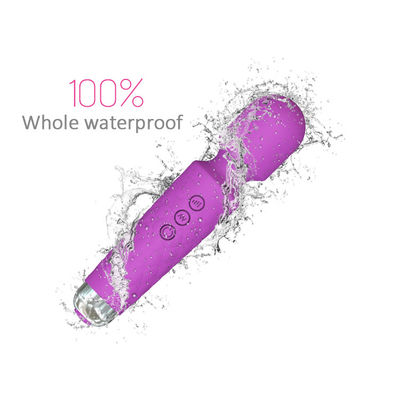 Dispositivo de masaje de vibración de 8 velocidades 205mm G Spot Vibrator de juguete sexual cuerpo coño