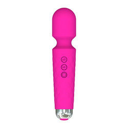 Dispositivo de masaje de vibración de 8 velocidades 205mm G Spot Vibrator de juguete sexual cuerpo coño