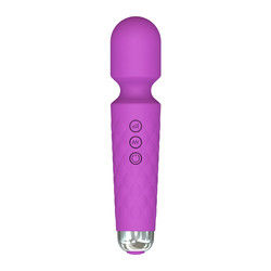 Dispositivo de masaje de vibración de 8 velocidades 205mm G Spot Vibrator de juguete sexual cuerpo coño