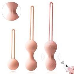 Bola de Kegel vibratoria a distancia de 20,5 x 4,3 x 4,3 cm Bola de Kegel para hombres 250g