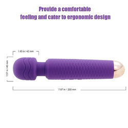 Recargable Huge AV Varita Personal Sexy Janpan 250g Varita personal de masaje