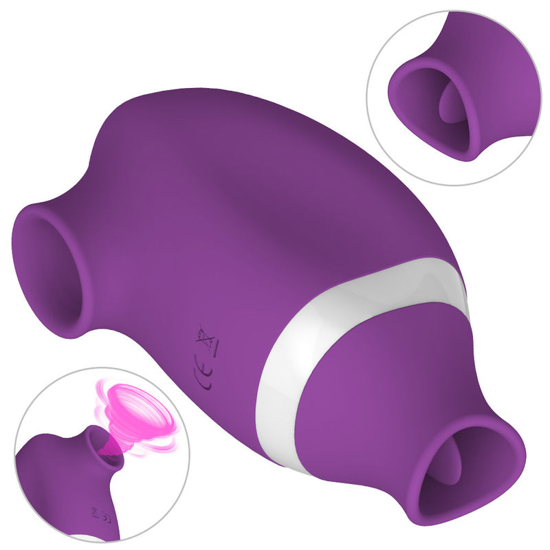 122g Vibradores sexuales femeninos a distancia juguete Vibrator de succión del clítoris 8.5 x 4cm