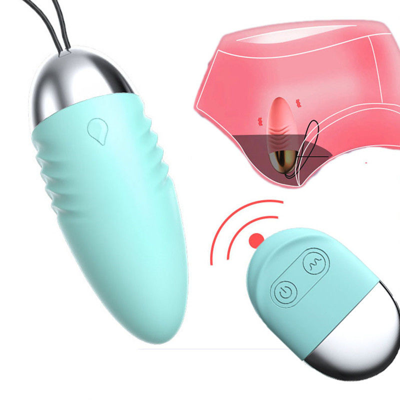 Huevo vibratorio Vibrator de sexo remoto 10 velocidades Control de bolas Vibrator inalámbrico para mujeres
