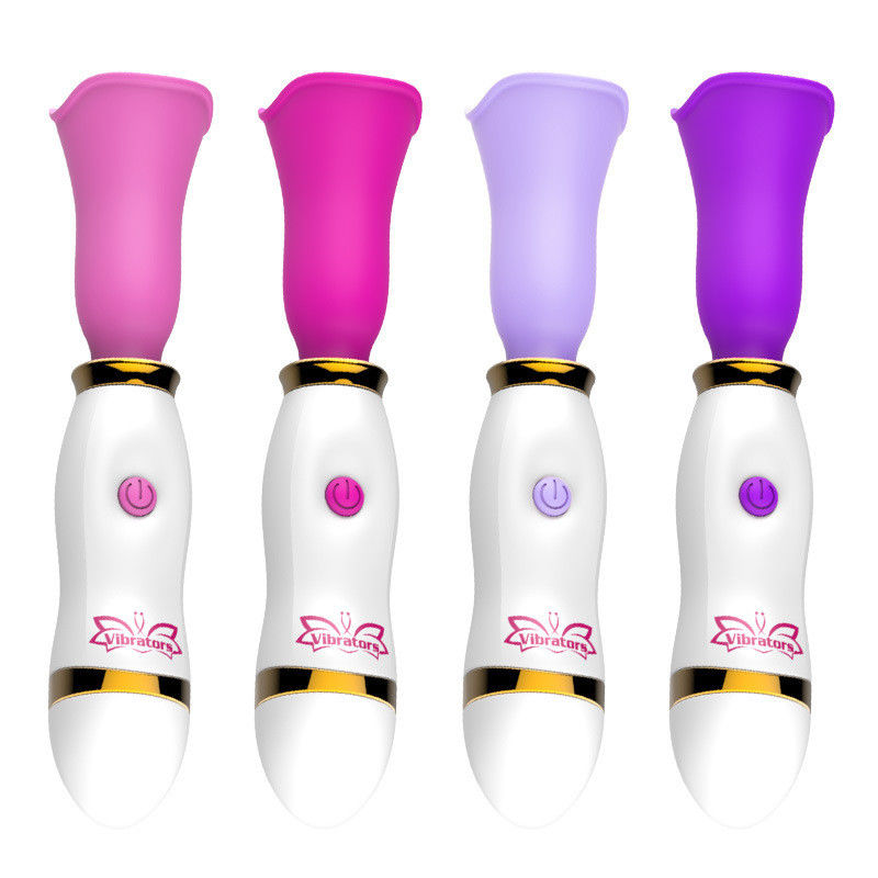 Juguete de masaje lesbiana realista para adultos oral lengua loca juguete de sexo vibrador