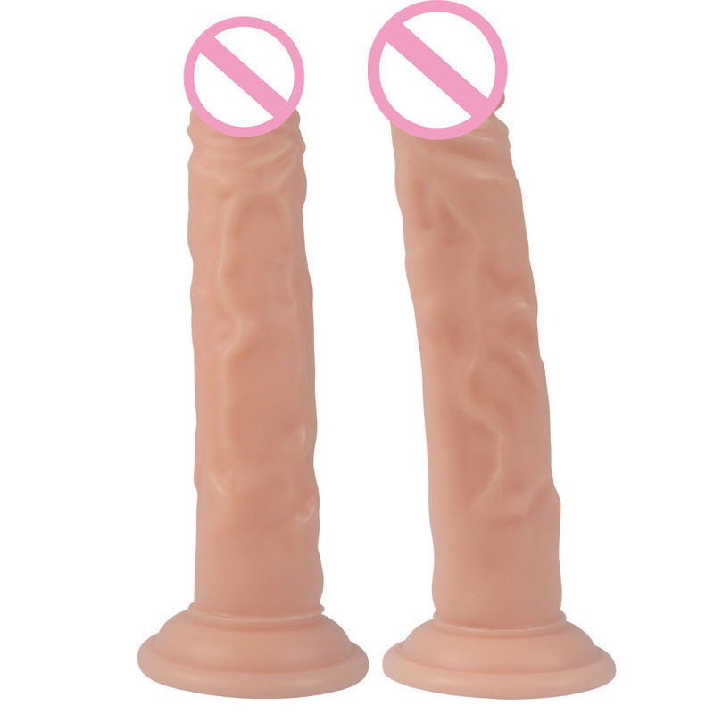 100% impermeable 7.28 pulgadas Grande realista suave consolador realista sentirse mira CE