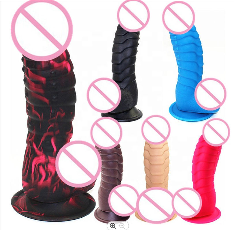 Penis masculino realista dildo líquido suave silicona goma juguetes sexuales para mujeres fuerte vaso de succión manos libres